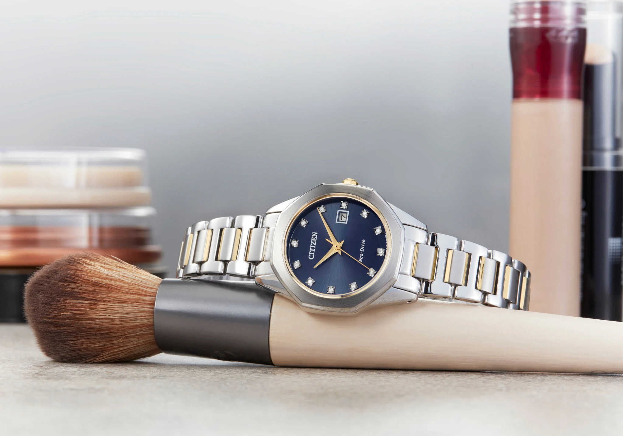 Corso Blue Dial Stainless Steel Bracelet EW2584-53L | CITIZEN